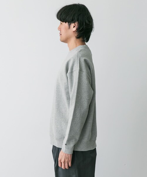 URBAN RESEARCH DOORS(アーバンリサーチドアーズ)の「Snow Peak Apparel Recycled Cotton Pullover(Tシャツ/カットソー・メンズ・M.GREY/BLACK/OATMEAL/BLUE・M/L/XL)」の11枚目の写真