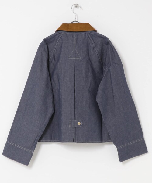 URBAN RESEARCH DOORS(アーバンリサーチドアーズ)の「Barbour FRECKLETON CASUAL JACKET(デニムジャケット・レディース・INDIGO・10)」の6枚目の写真