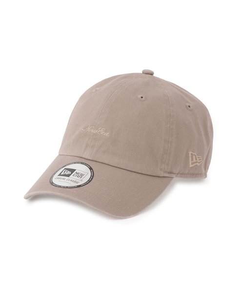 ROPE' PICNIC（ロペピクニック）の「【NEW ERA(R)別注】HEAVY ENZYME WASH Casual Classic CAP（キャップ・レディース・ブラック/ベージュ/ラベンダー系・F）」の4枚目の写真