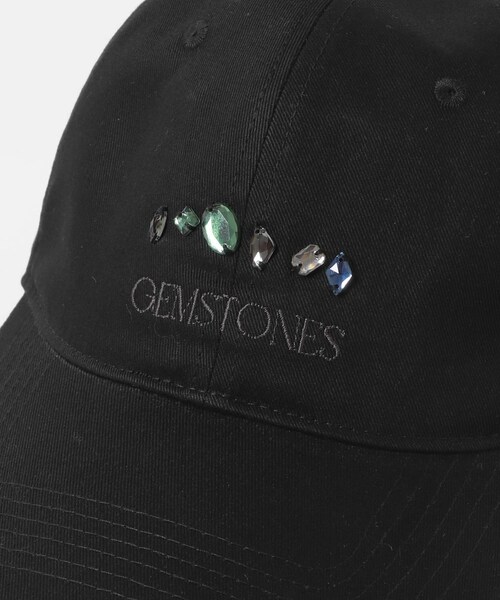 SENSE OF PLACE by URBAN RESEARCH(センスオブプレイスバイアーバンリサーチ)の「Gem Stone Twill Cap(キャップ・メンズ・BLACK/NAVY・one)」の8枚目の写真