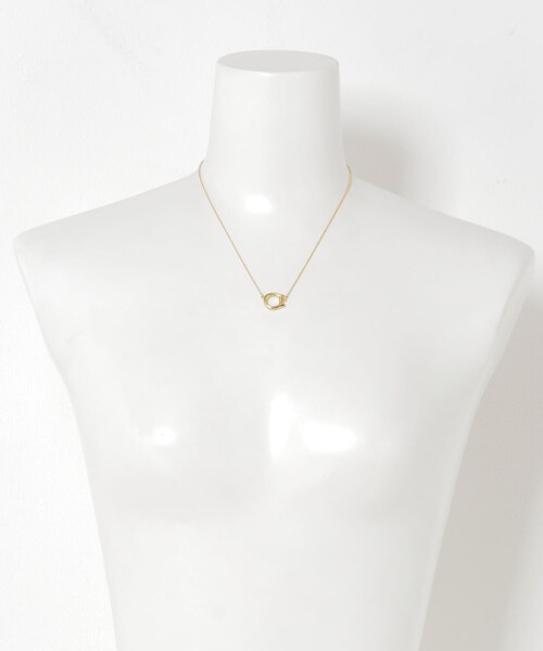 URBAN RESEARCH DOORS（アーバンリサーチドアーズ）の「chibi jewels　SHACKLENECKLACE（ネックレス・レディース・gold・One）」の4枚目の写真