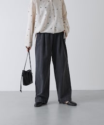 かぐれ | フェードデニムイージーパンツ(デニムパンツ)