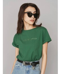 EVRIS | Embroidary Tシャツ(Tシャツ/カットソー)