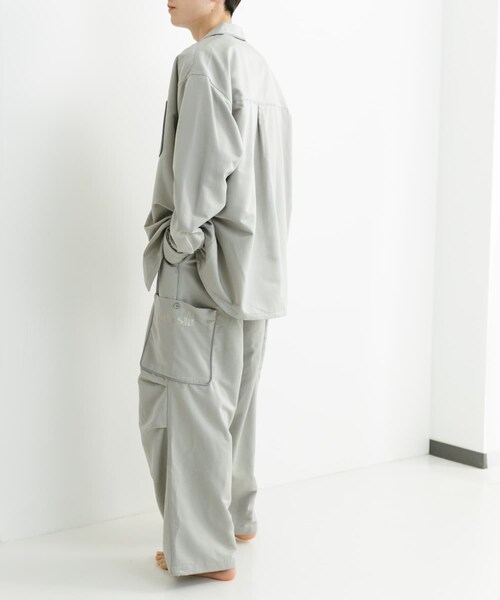 SENSE OF PLACE by URBAN RESEARCH(センスオブプレイスバイアーバンリサーチ)の「『別注』OATSIDE×SENSE OF PLACE オープンカラーシャツ(シャツ/ブラウス・メンズ・BLUE/BLACK/GRAY・M/L)」の14枚目の写真
