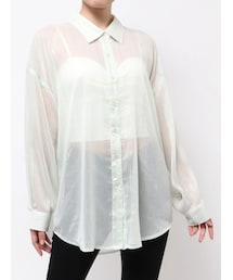 GYDA | オーバーラメシアーシャツ(シャツ/ブラウス)