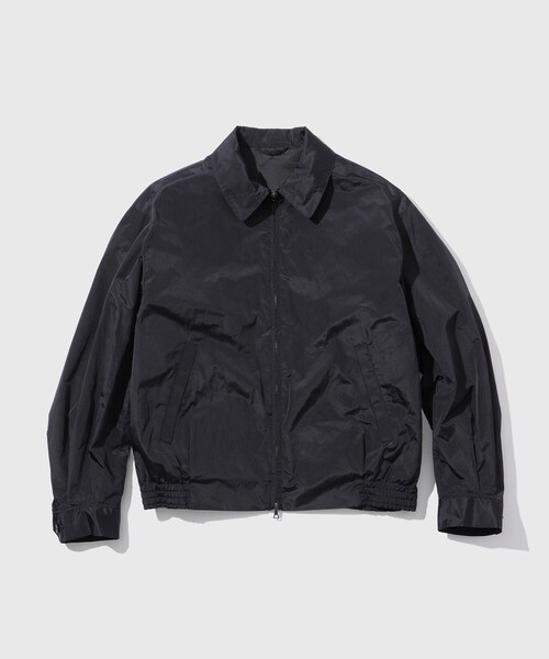 ADAM ET ROPE'（アダムエロペ）の「【blurhms/ブラームス】Poly-Silk Zip Jacket（その他アウター・メンズ・ブラック・2/3/4）」の4枚目の写真