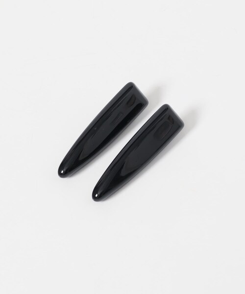 URBAN RESEARCH（アーバンリサーチ）の「decor『デコール』　2P Wide hair clip（バレッタ/ヘアクリップ・レディース・BLACK/IVORY・-）」の10枚目の写真
