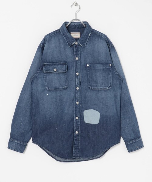 URBAN RESEARCH(アーバンリサーチ)の「FREEMANS SPORTING CLUB GREAT JONES JEAN SHIRT(シャツ/ブラウス・メンズ・115Wユーズド・S/M/L/XL)」の7枚目の写真