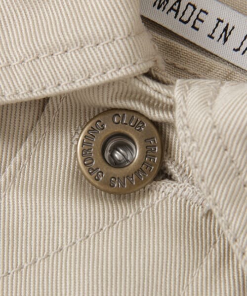 URBAN RESEARCH（アーバンリサーチ）の「FREEMANS SPORTING CLUB JP　OLD TWILL G JUM（テーラードジャケット・メンズ・OFF WHITE・2/3）」の8枚目の写真