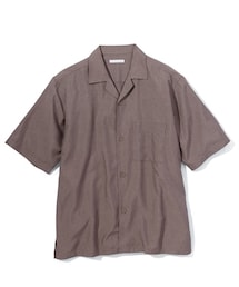 nissen | 5分袖シャツ　薄手素材（セットアップ可能）(シャツ/ブラウス)