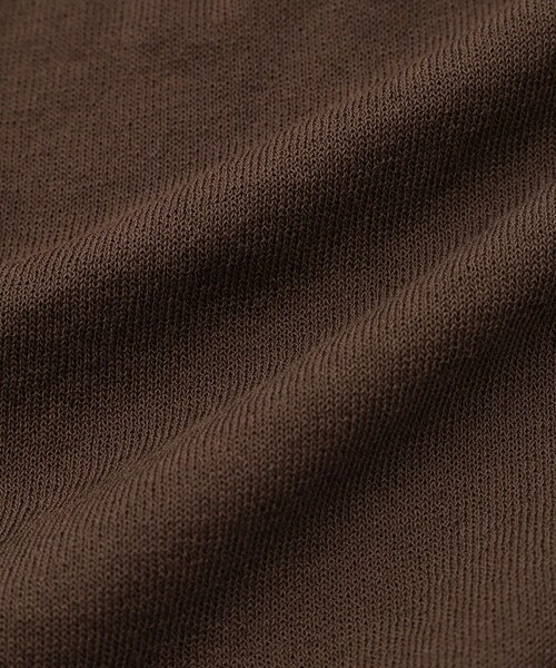 ROPE' PICNIC(ロペピクニック)の「シャーベットニット ショート丈Vネックカーディガン/UVケア・接触冷感(カーディガン/ボレロ・レディース・ブラック/オフホワイト/ダークブラウン/ブルー系・F)」の16枚目の写真