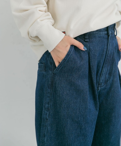 EKAL(エカル)の「バギータックデニム(デニムパンツ・レディース・O.W/USED・one/S/M)」の7枚目の写真