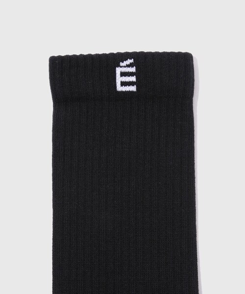 ADAM ET ROPE'(アダムエロペ)の「【Etudes Studio/エチュードストゥディオ】RIB SOCKS(ソックス/靴下・メンズ・ブラック・F)」の3枚目の写真