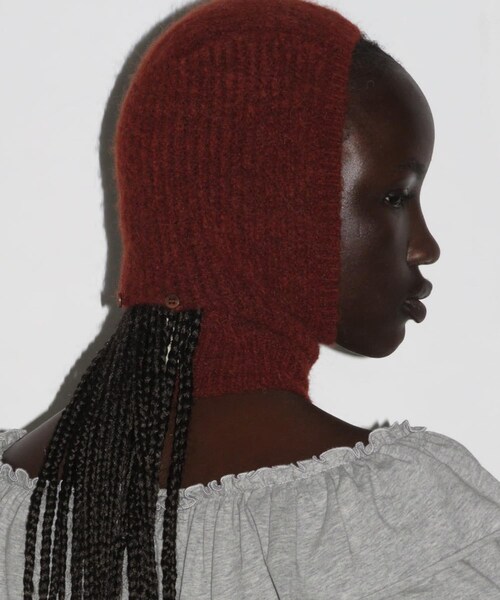 URBAN RESEARCH（アーバンリサーチ）の「paloma wool　BUTTONS ANGELS（ニットキャップ/ビーニー・レディース・Grey/Khaki/Navy/Brown・FREE）」の2枚目の写真