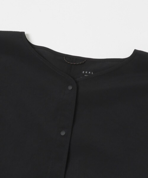 EKAL(エカル)の「『速乾/通気性』DOT AIR CARDIGAN(カーディガン/ボレロ・レディース・ブラック/グレージュ/ネイビー・One)」の13枚目の写真