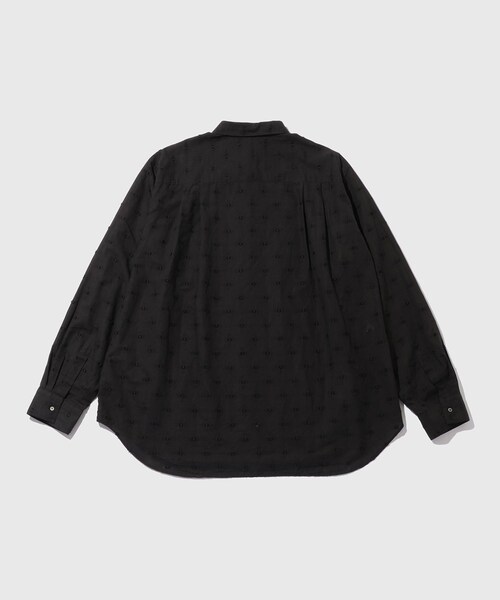 ADAM ET ROPE'(アダムエロペ)の「【HEUGN/ユーゲン】Alf SILK JQD DOT(シャツ/ブラウス・メンズ・ブラック・1/2/3/4)」の14枚目の写真