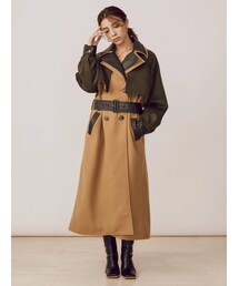 EVRIS | ドッキングロングコート(トレンチコート)