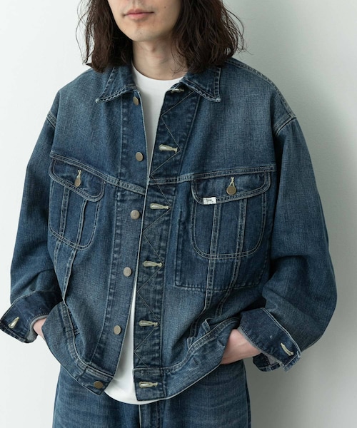 URBAN RESEARCH Sonny Label（アーバンリサーチサニーレーベル）の「Lee　101 ANNIV.RIDERS 101-J（デニムジャケット・メンズ・MID USED・M/L）」の20枚目の写真