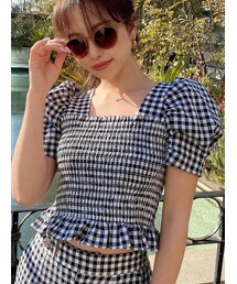 RESEXXY | シャーリングチュニック【セットアップ着用可能】(シャツ/ブラウス)