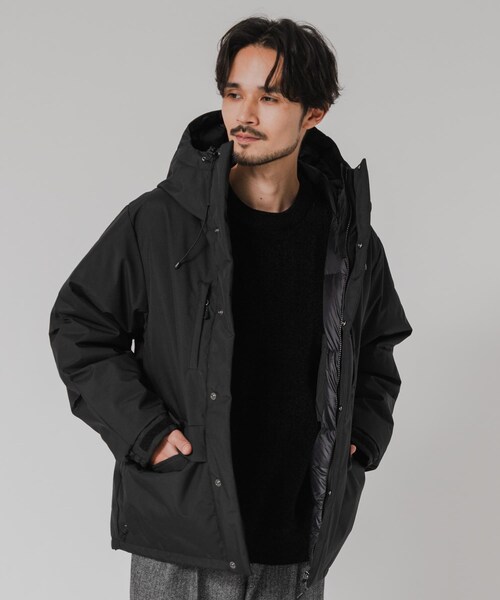 URBAN RESEARCH（アーバンリサーチ）の「800FLP HIGH PER-TEX DOWN（その他アウター・メンズ・BLACK/KHAKI・M/L）」の3枚目の写真