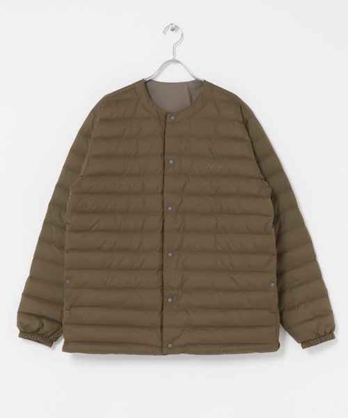URBAN RESEARCH DOORS(アーバンリサーチドアーズ)の「NANGA 別注REVERSIBLE DOWN JKT(ブルゾン・メンズ・BLK/NVY/CCL/GRY/MOCHA/COY・S/M/L/XL)」の22枚目の写真