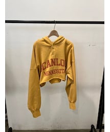 Ungrid | ロゴデザインショートパーカー(パーカー)