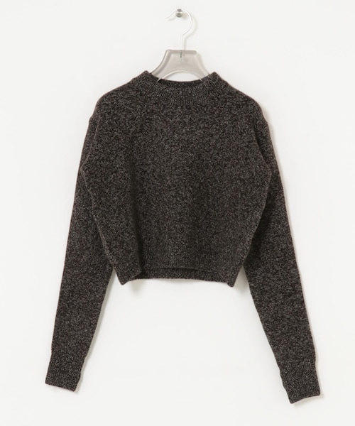 URBAN RESEARCH(アーバンリサーチ)の「SEEALL CROPPED SWEATER(ニット/セーター・レディース・MELANGE・FREE)」の1枚目の写真