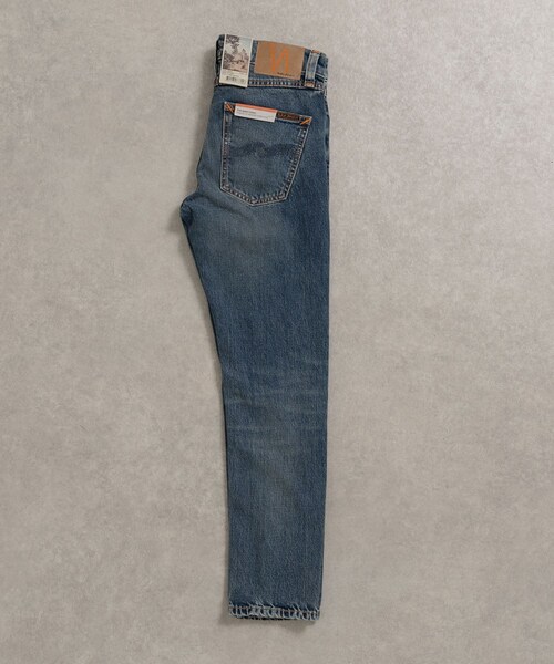 THE GOODLAND MARKET(ザグッドランドマーケット)の「NUDIE JEANS Lean Dean417-Dark Waters(デニムパンツ・レディース・INDIGO・26/27/28)」の5枚目の写真