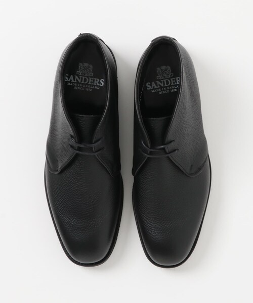URBAN RESEARCH（アーバンリサーチ）の「Sanders　2 TIE CHUKKA BOOT（ブーツ・メンズ・BLACK・7/7.5/8/8.5/9）」の4枚目の写真