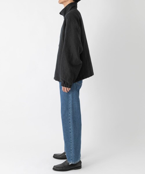 URBAN RESEARCH（アーバンリサーチ）の「new basic Wool/Linen Track Jacket（ブルゾン・メンズ・CHARCOAL/NAVY ST・M/L）」の9枚目の写真