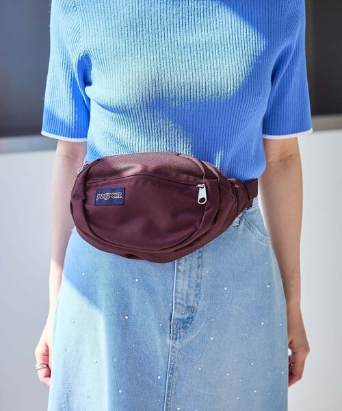 ROPE' PICNIC(ロペピクニック)の「【JANSPORT/ジャンスポーツ】FIFTH AVENUE(ボディバッグ/ウエストポーチ・レディース・ブラック/ワイン・F)」の7枚目の写真