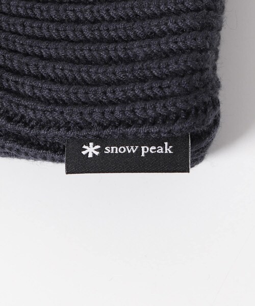 URBAN RESEARCH DOORS（アーバンリサーチドアーズ）の「Snow Peak Apparel　Rib Knit Cap（ニットキャップ/ビーニー・メンズ・LightBrown/BLACK/NAVY/OLIVE・one）」の15枚目の写真
