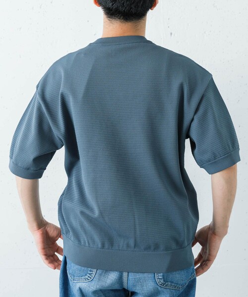 URBAN RESEARCH(アーバンリサーチ)の「THE NORTH FACE SHORT-SLEEVE RIPPLE KNIT CREW(ニット/セーター・メンズ・FI/SL/K・M/L/XL)」の17枚目の写真