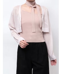 dazzlin | バイカラーアンサンブルニットトップス(ニット/セーター)