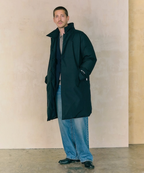 URBAN RESEARCH ROSSO(アーバンリサーチロッソ)の「『別注』+phenix WINDSTOPPER by GORE-TEX LABSスタンドダウンコート(その他アウター・メンズ・BLACK/NAVY/BROWN・M/L/XL)」の7枚目の写真