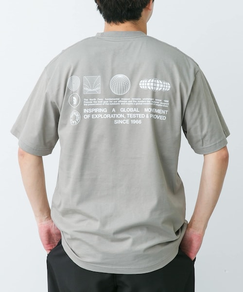 URBAN RESEARCH DOORS（アーバンリサーチドアーズ）の「THE NORTH FACE　SHORT-SLEEVE FD GLOBEGRID T-SHIRTS（Tシャツ/カットソー・メンズ・W/ST/TL/UN/K・M/L/XL）」の3枚目の写真