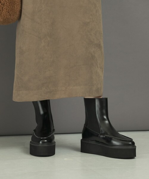 URBAN RESEARCH ROSSO（アーバンリサーチロッソ）の「REMME　サイドゴアブーツ（ブーツ・レディース・NEGRO(BLK)・36/37/38）」の2枚目の写真