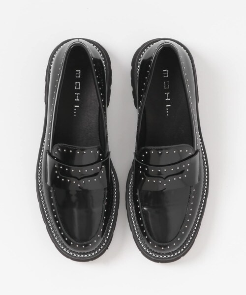 URBAN RESEARCH ROSSO（アーバンリサーチロッソ）の「MOHI　スタッズローファー（ローファー・レディース・NEGRO・36/37/38/39）」の5枚目の写真