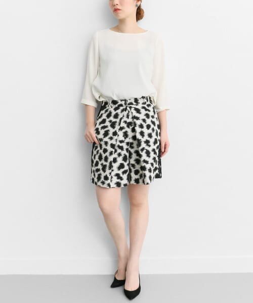 URBAN RESEARCH ROSSO（アーバンリサーチロッソ）の「Lirica　Lace Shorts（その他パンツ・レディース・BLACK・O/1）」の4枚目の写真