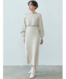 LAGUNAMOON | ボレロカーデニットワンピース(ワンピース)