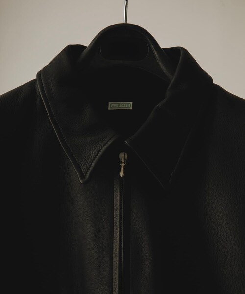 URBAN RESEARCH（アーバンリサーチ）の「A PRESSE　Leather Sports Jacket（ライダースジャケット・メンズ・Black・2/3/4）」の3枚目の写真