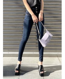 EMODA | 【ELDER】FIXハイウエストデニム(デニムパンツ)