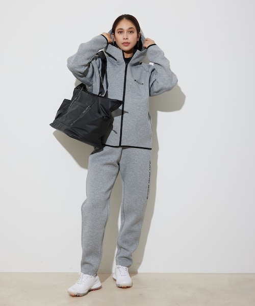 ROPE'(ロペ)の「【WEB限定・セットアップ対応】ダンボールニットパンツ(その他パンツ・レディース・グレー・L/M/S/XL)」の9枚目の写真