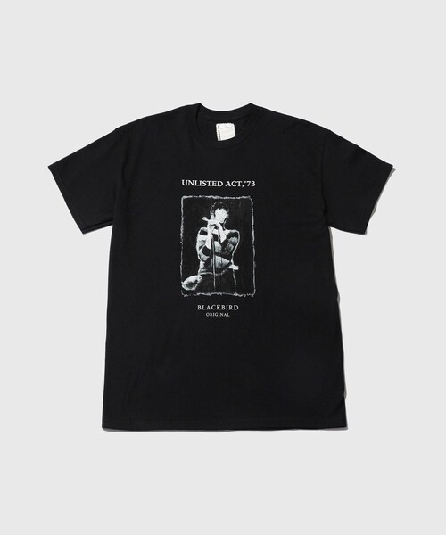 ADAM ET ROPE'(アダムエロペ)の「【BLACKBIRD/ブラックバード】short sleeve cutsewn 07(Tシャツ/カットソー・メンズ・ブラック/ホワイト・0/1/2)」の4枚目の写真