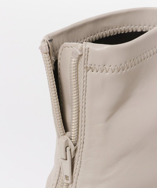 SENSE OF PLACE by URBAN RESEARCH（センスオブプレイスバイアーバンリサーチ）の「スクエアトウセンターシームストレッチブーツ（その他シューズ・レディース・PYTHON/BLACK/BLCK/IVORY/BROWN/BEIGE/L.KHAKI・S/M/L）」の14枚目の写真