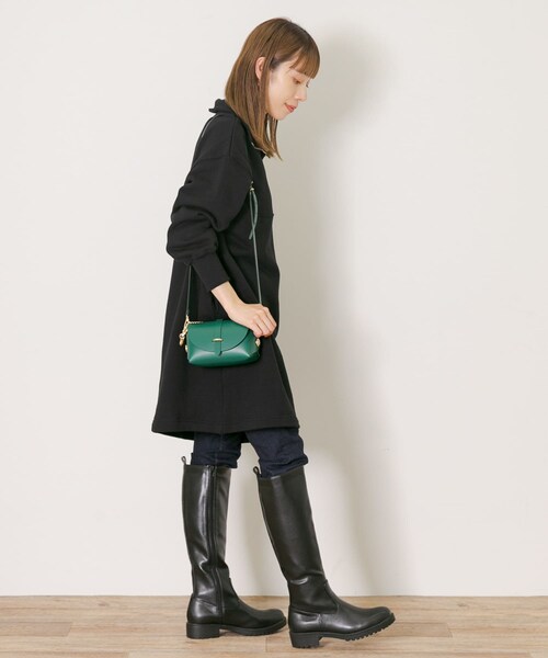 URBAN RESEARCH Sonny Label（アーバンリサーチサニーレーベル）の「ハーフジップスウェットチュニック（チュニック・レディース・オレンジ/グレー/ブラック・FREE）」の13枚目の写真