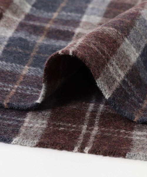 Barbour　tartan lambswool scarf