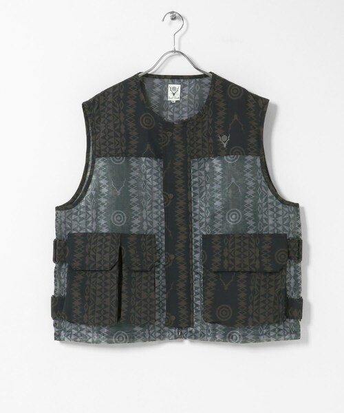 URBAN RESEARCH（アーバンリサーチ）の「South2 West8　Armor Vest（ベスト・メンズ・Native S&T/Camo・M）」の6枚目の写真