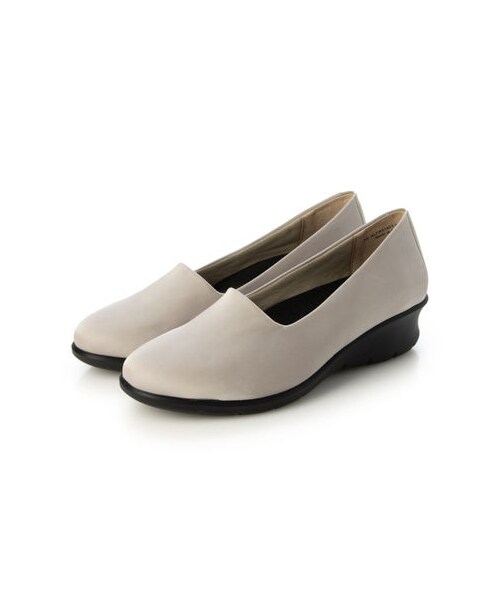 アトリエ Atelier 【3E】【レイン対応】ウエッジヒールパンプス 