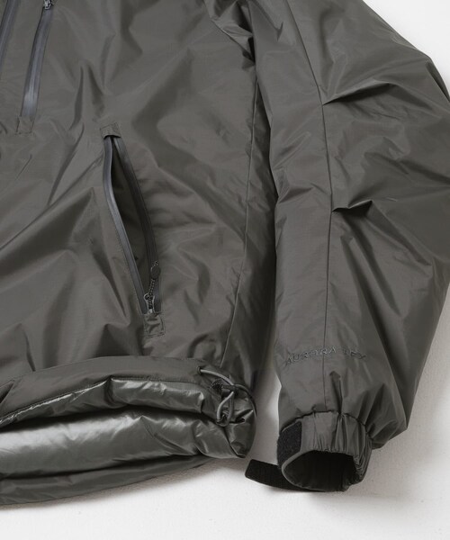 URBAN RESEARCH DOORS（アーバンリサーチドアーズ）の「『別注』NANGA×DOORS　AURORA TEX DOWN PARKA（テーラードジャケット・メンズ・NEO BLACK/MIL STONE/CHESTNUT/DARK BERRY/HOT LAVA・S/M/L/XL/XXL）」の15枚目の写真
